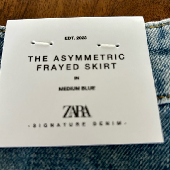 Denim skirt Zara - Picture 3 of 3